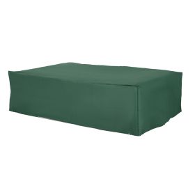 Patio Sectional Lounge Set Cover, 97"x65"x26", Heavy Duty Waterproof Outdoor Furniture Sofa Cover, Dark Green