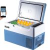 VEVOR Portable Refrigerator 23 Quart(22 Liter),12 Volt Refrigerator App Control(-4 to 68 F)