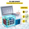 VEVOR Portable Refrigerator 23 Quart(22 Liter),12 Volt Refrigerator App Control(-4 to 68 F)