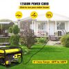VEVOR 25' 50A RV Camp Power Cord Generator Cord 6/3 + 8/1 AWG NEMA 14-50P to Bare Wire
