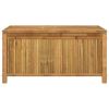 Garden Storage Box Natural Bamboo Bamboo, Polyethylene