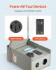 VEVOR Temporary Power Outlet Panel, 20 50 Amp, RV EV Electrical Outlet Panel with NEMA 50 Amp GFCI 20 Amp Receptacle Installed
